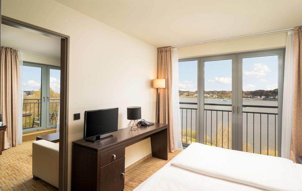 Elaya Hotel Hamburg Finkenwerder Ehemals The Rilano Hotel המבורג מראה חיצוני תמונה